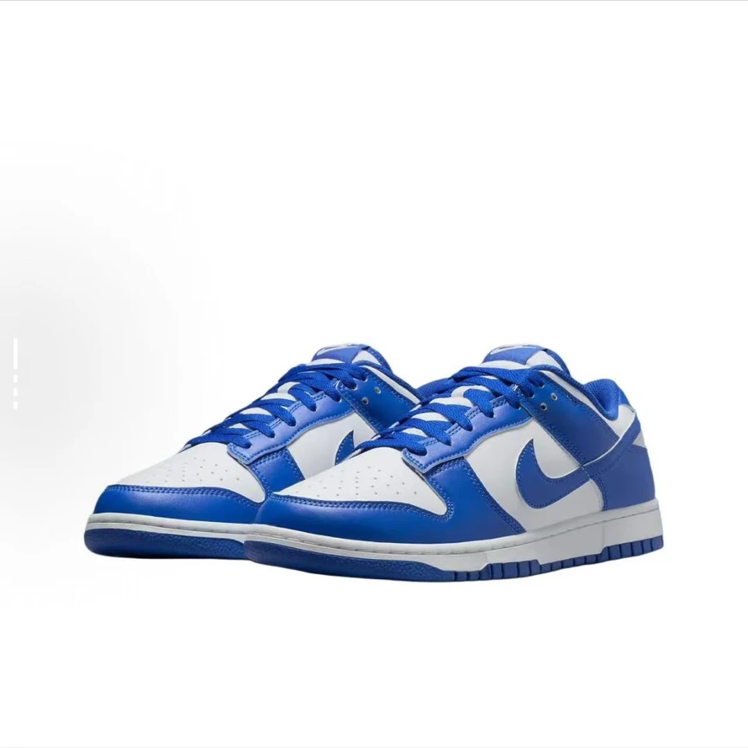 【西安利和体育正品保证】NIKE Dunk Low 蓝白 男子板鞋HF5441-112
