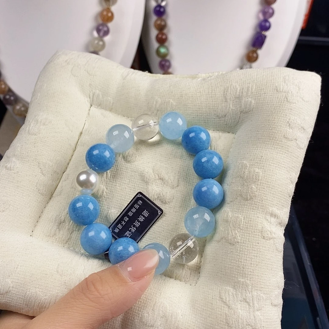 银S925镶嵌水晶手链