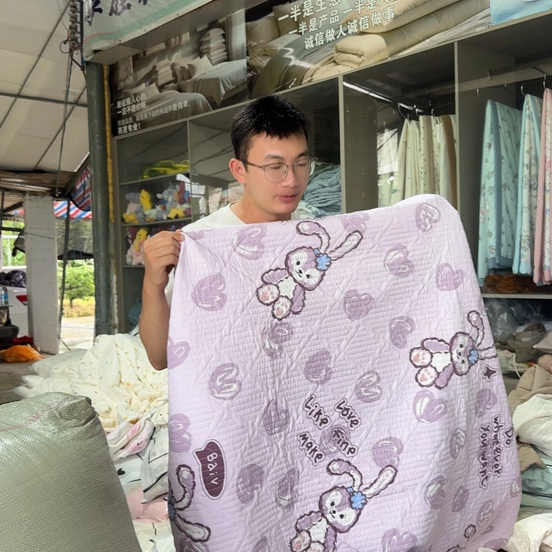 原驼毛马正身毛夹棉床笠防水