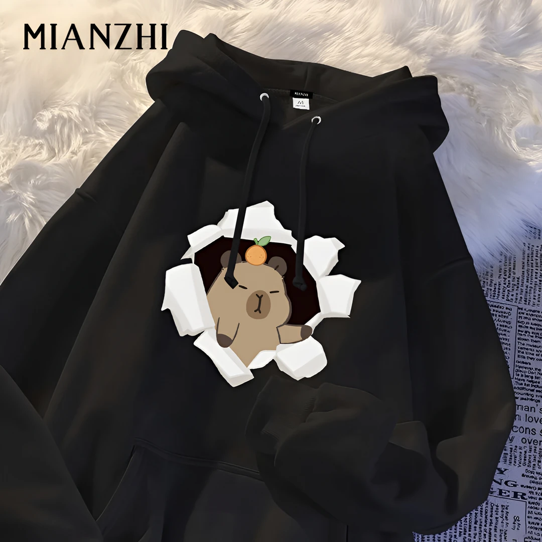 初秋超火的小众穿搭情侣装卫衣春秋冬季2025新款连帽高级感外套潮