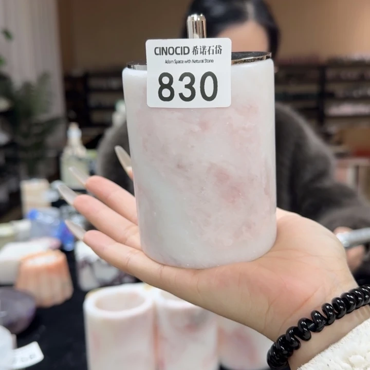 奶***何彩虹玫瑰棉签罐830