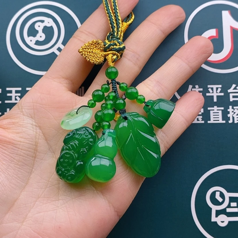 【闪购商品】玛瑙/玉髓车挂未镶嵌