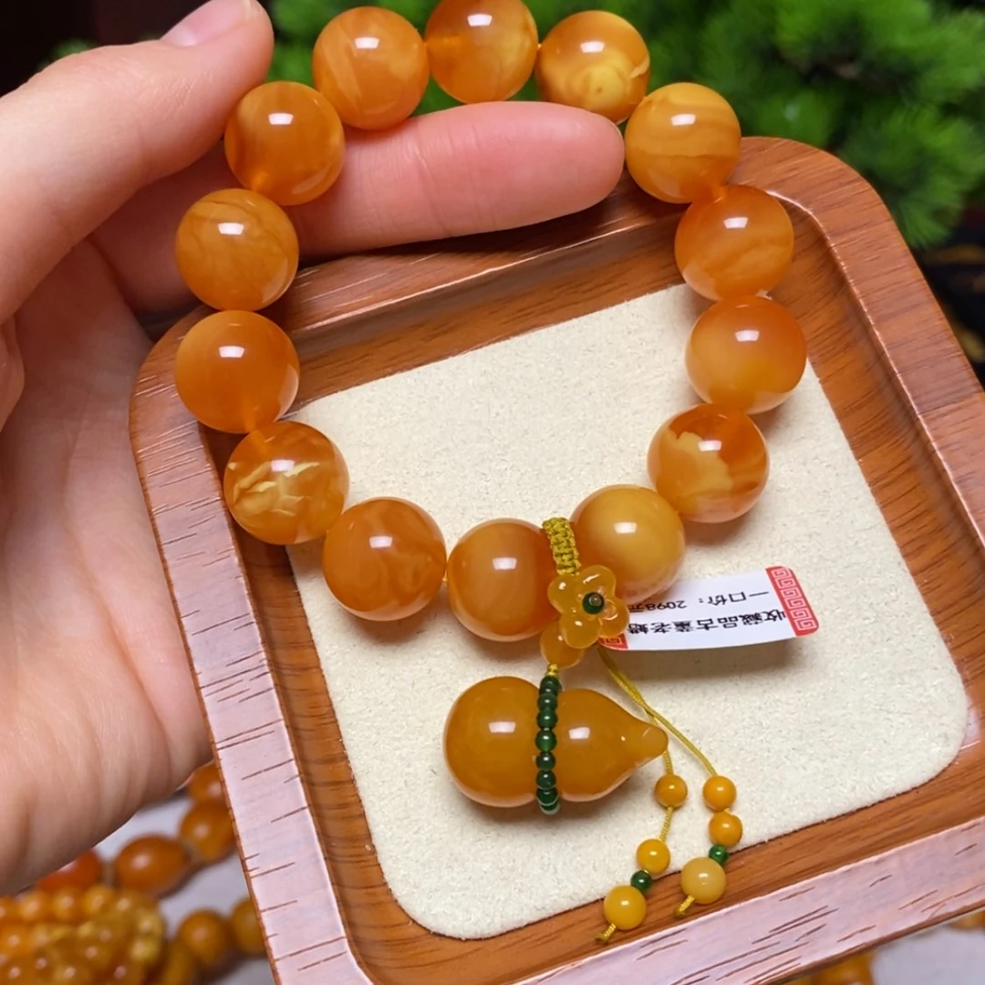 【闪购商品】手链蜜蜡未镶嵌手串
