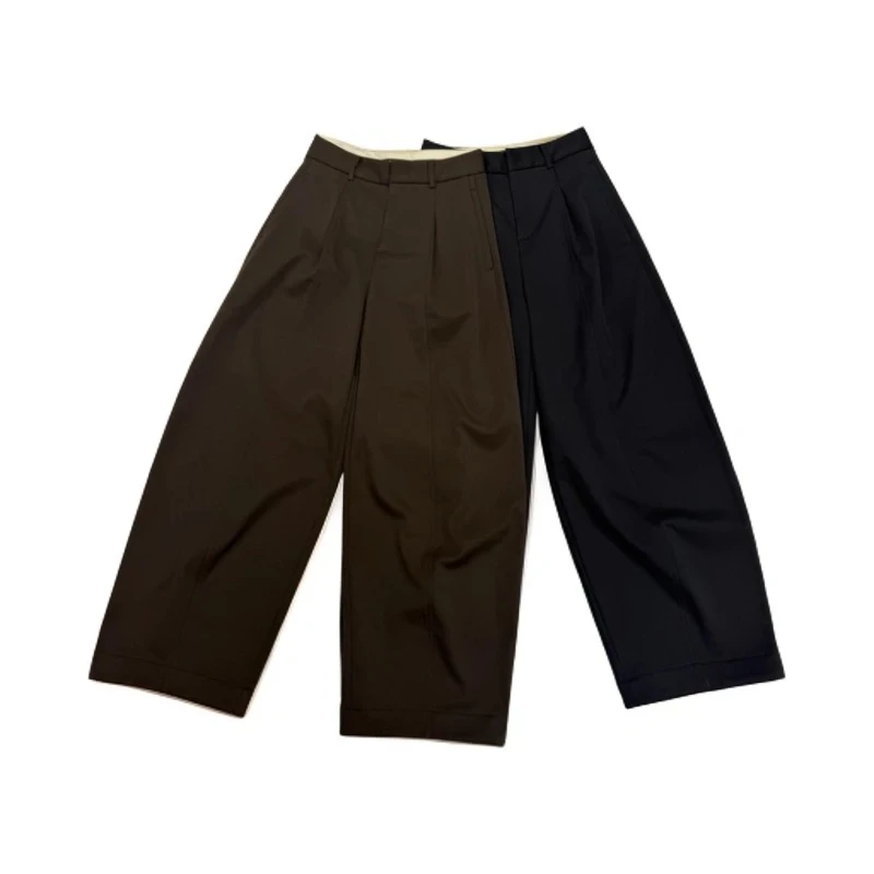 秋冬新款加绒保暖气球裤时尚休闲洋气百搭显瘦女士西裤