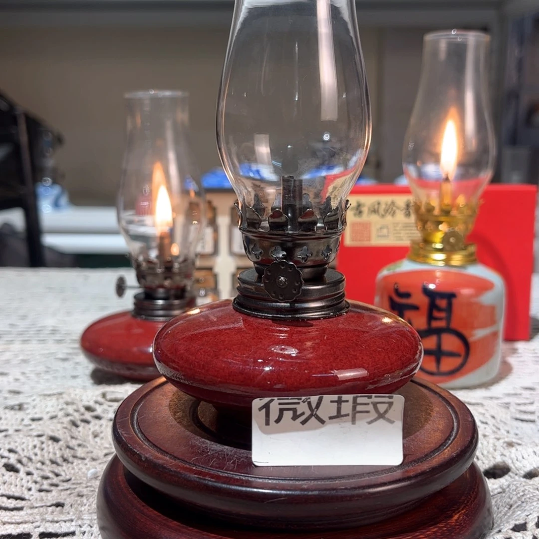 摆件景德镇陶瓷香薰灯