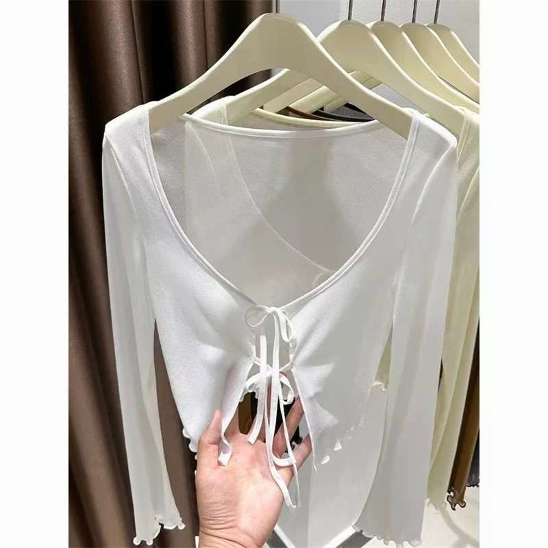 包包专属大码夏季新款胖妹妹百搭纯色开衫1840