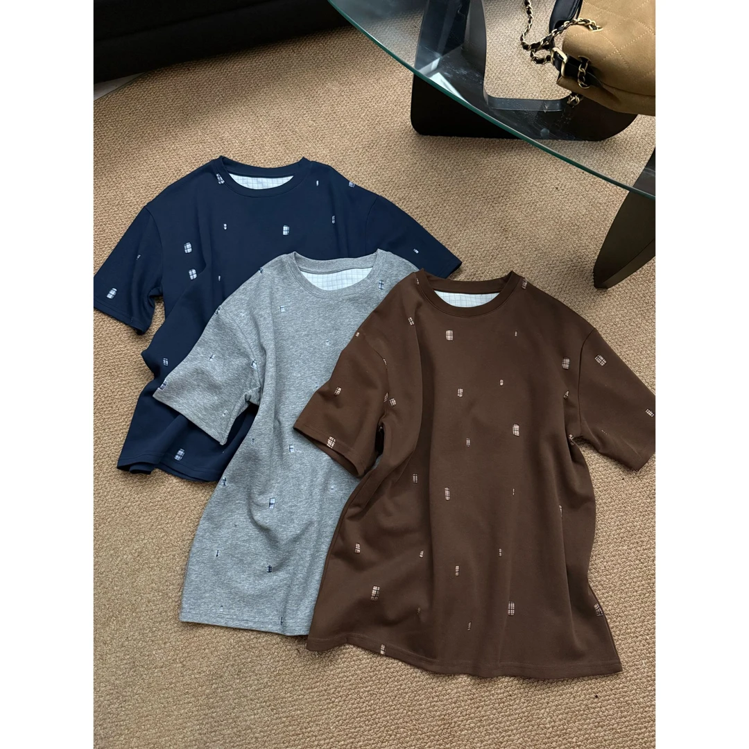 2025秋款新品【百搭洋气减龄短袖T恤】