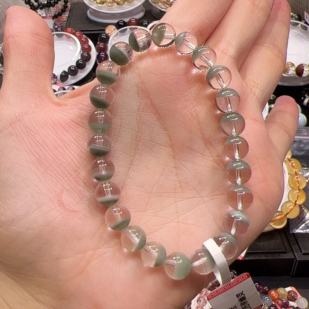 水晶手链未镶嵌Sg21青幽灵