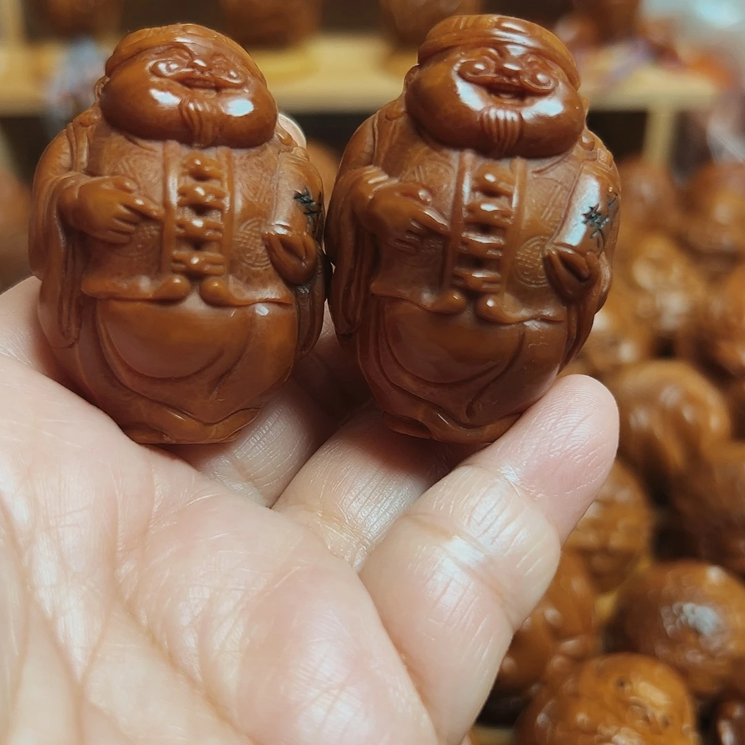 橄榄核手串/手链地主老财一对