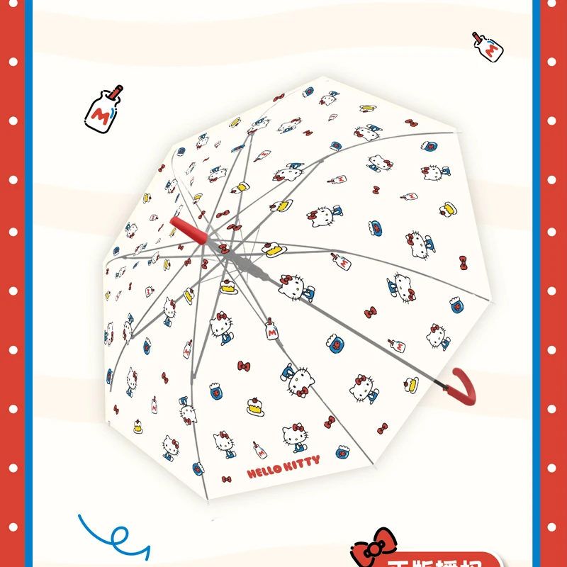 开播浮力透明款雨伞可爱hellokitty伞kitty雨伞品牌雨伞雨伞透明