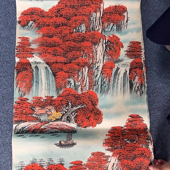 国画精品手绘国画作品任发