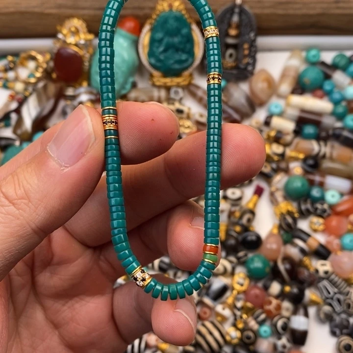 绿松石118K金镶嵌1**655552555