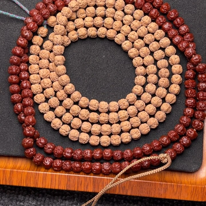 金刚菩提吊坠b*d定制收藏原装佛手108尺寸6.5左右