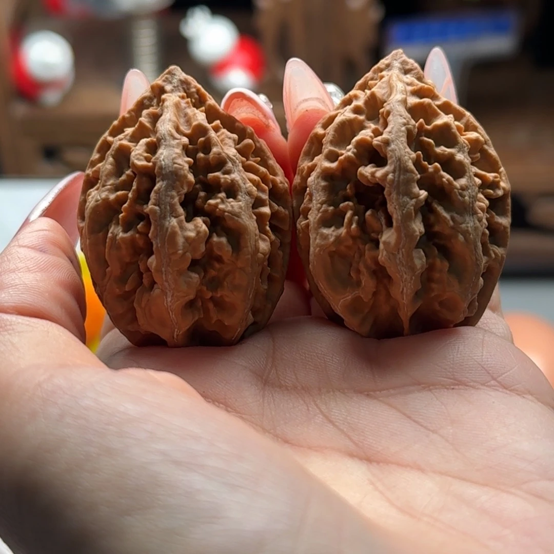 文玩核桃把件楸百核137