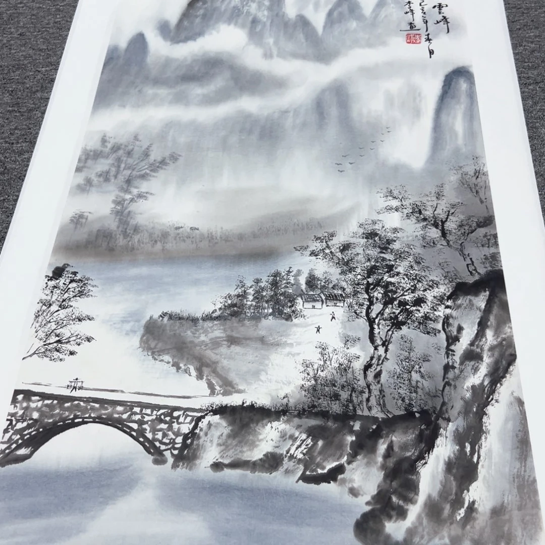 国画国画作品多次入选国内外