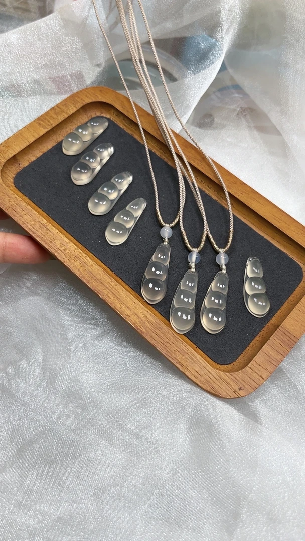 玛瑙玉髓豆子福豆