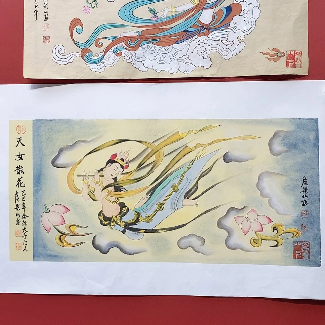国画大风堂嫡传-侯果山老师作品路