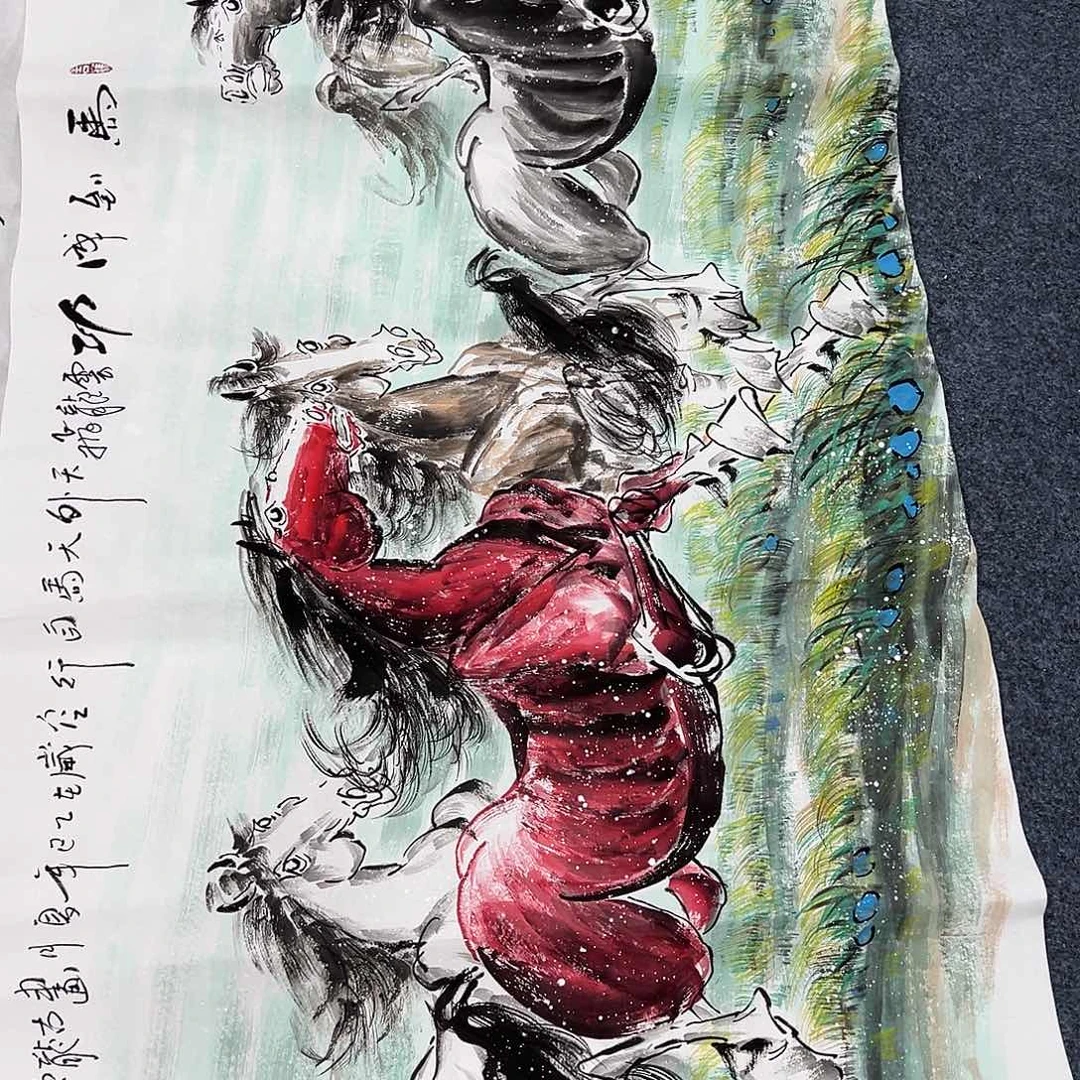 国画纯手绘作品欣赏