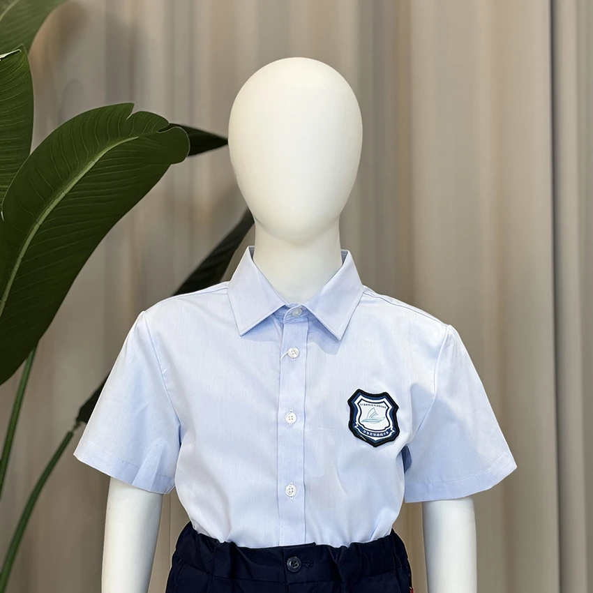 银湖路小学男短衬