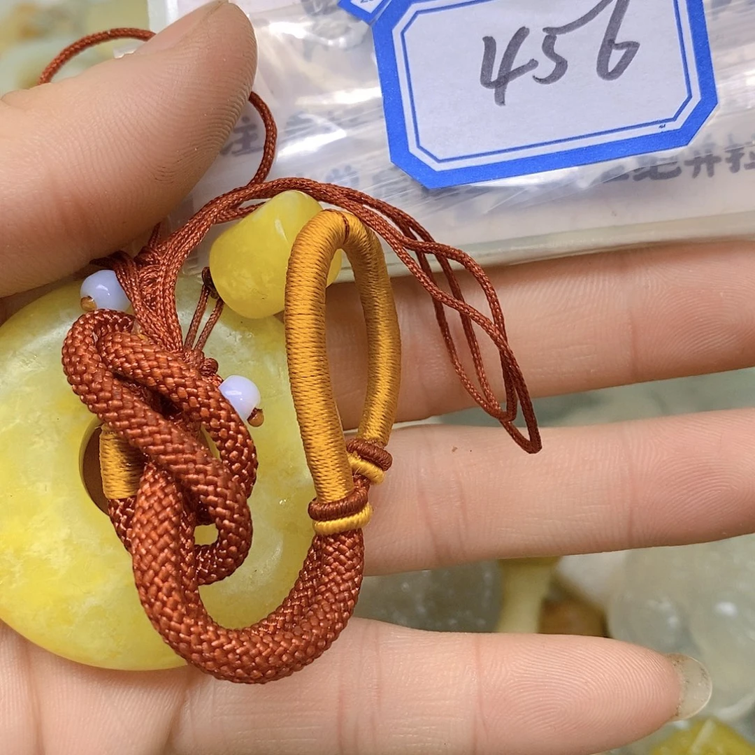 蛇纹石玉颈饰未镶嵌456