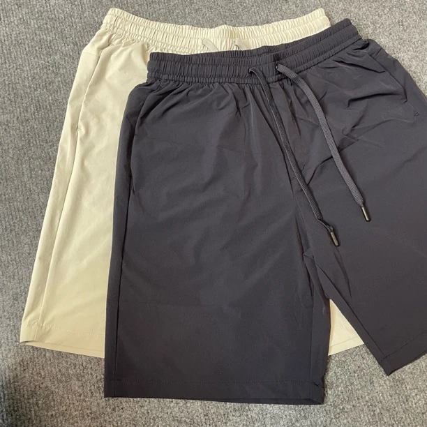 男士灰蓝2色速干轻薄百搭运动短裤h