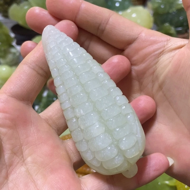 【闪购商品】未镶嵌蛇纹石玉把件