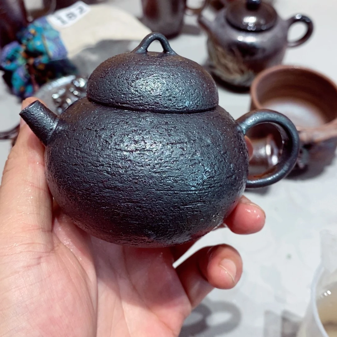 柴烧茶具陶瓷杯子