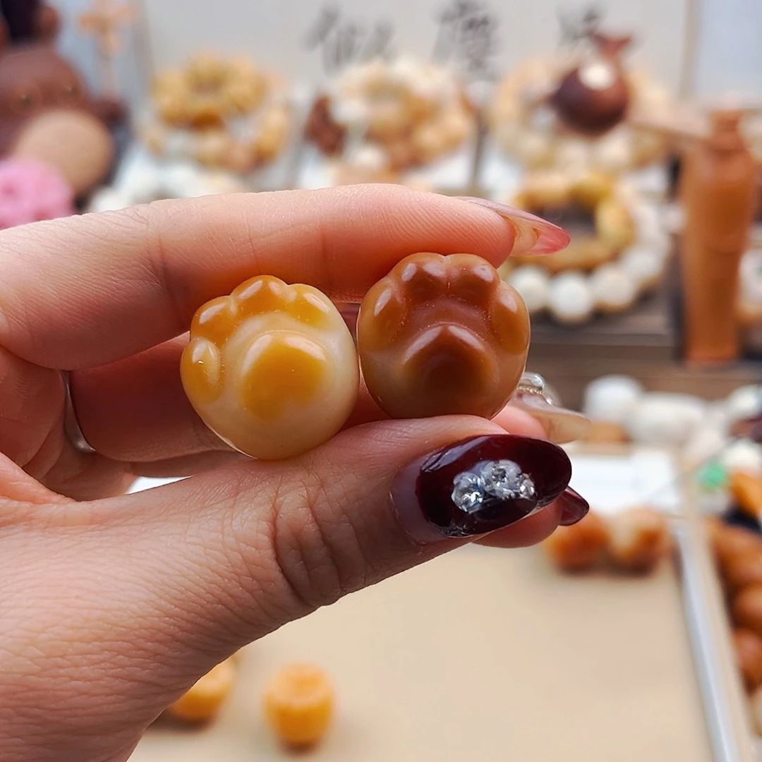 菩提根/象牙果手串?****?心静思远专拍（瑕七折）