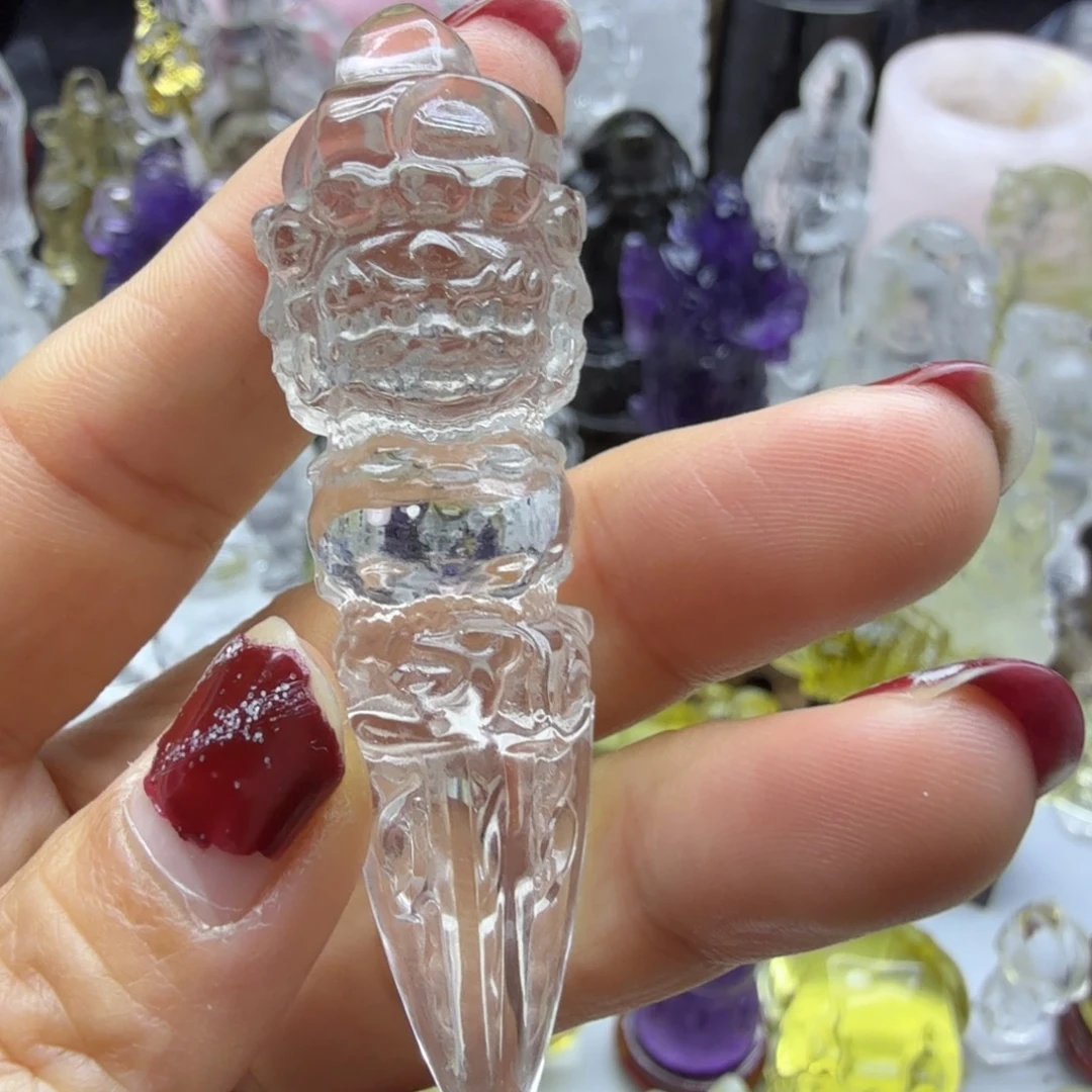 水晶未镶嵌珠宝半成品