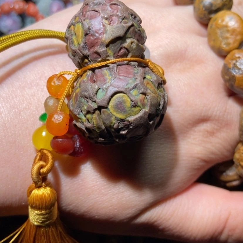 【闪购商品】玛瑙/玉髓项圈合金江**花