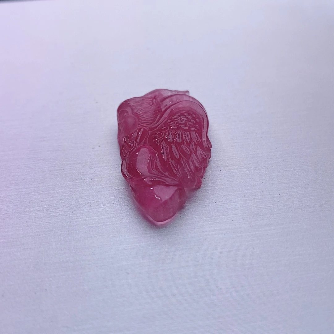 碧玺颈饰未镶嵌碧玺吊坠