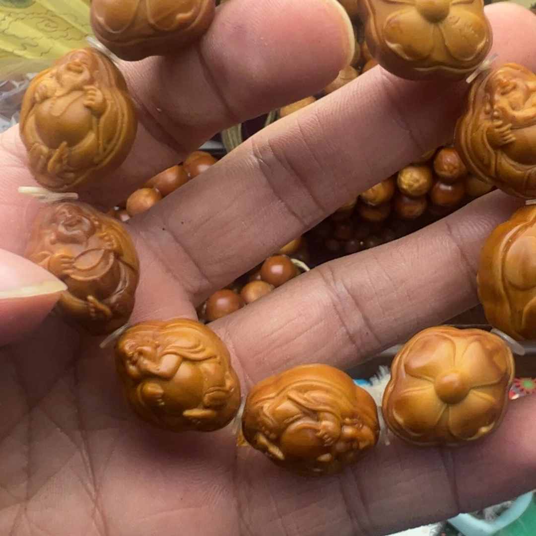 橄榄核手串/手链返油财神