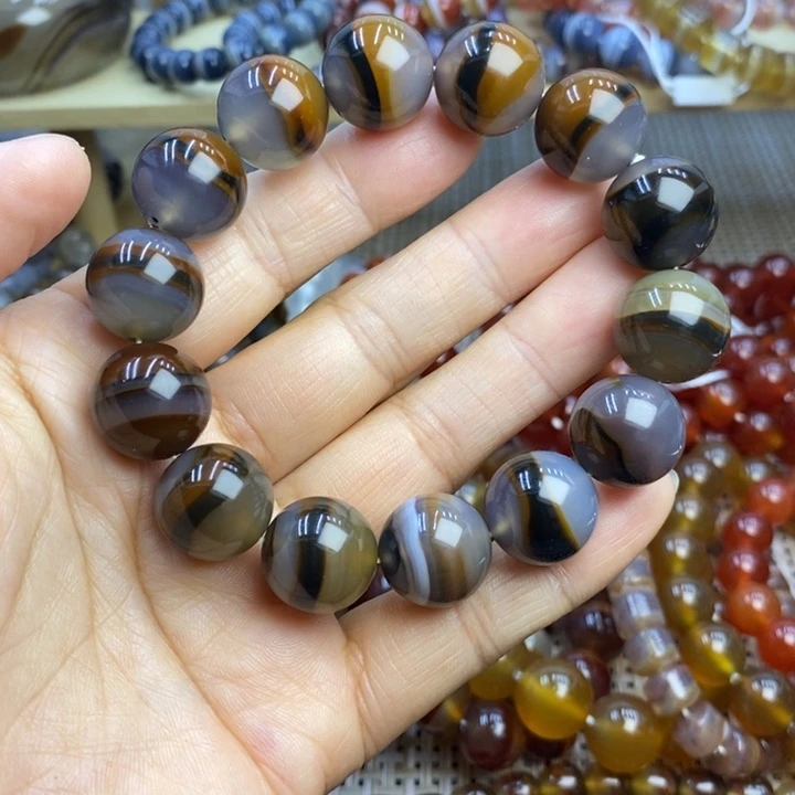 玛瑙/玉髓未镶嵌手链