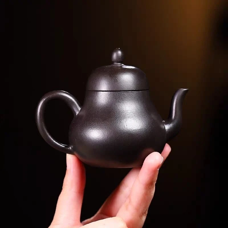 光器思婷 家藏紫茄泥 苏爱兰手工紫砂壶