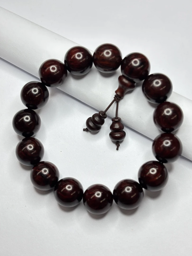 A59 印度小叶紫檀手串15mm