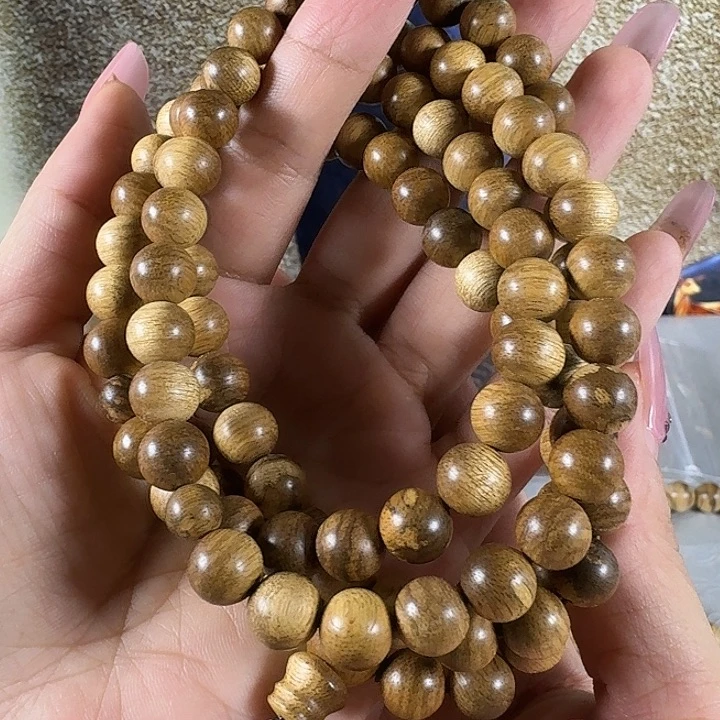 萌***长手串沉香菩萨棋沉香