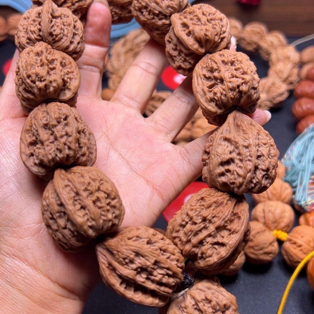 懒****吊坠文玩核桃麻核桃32加