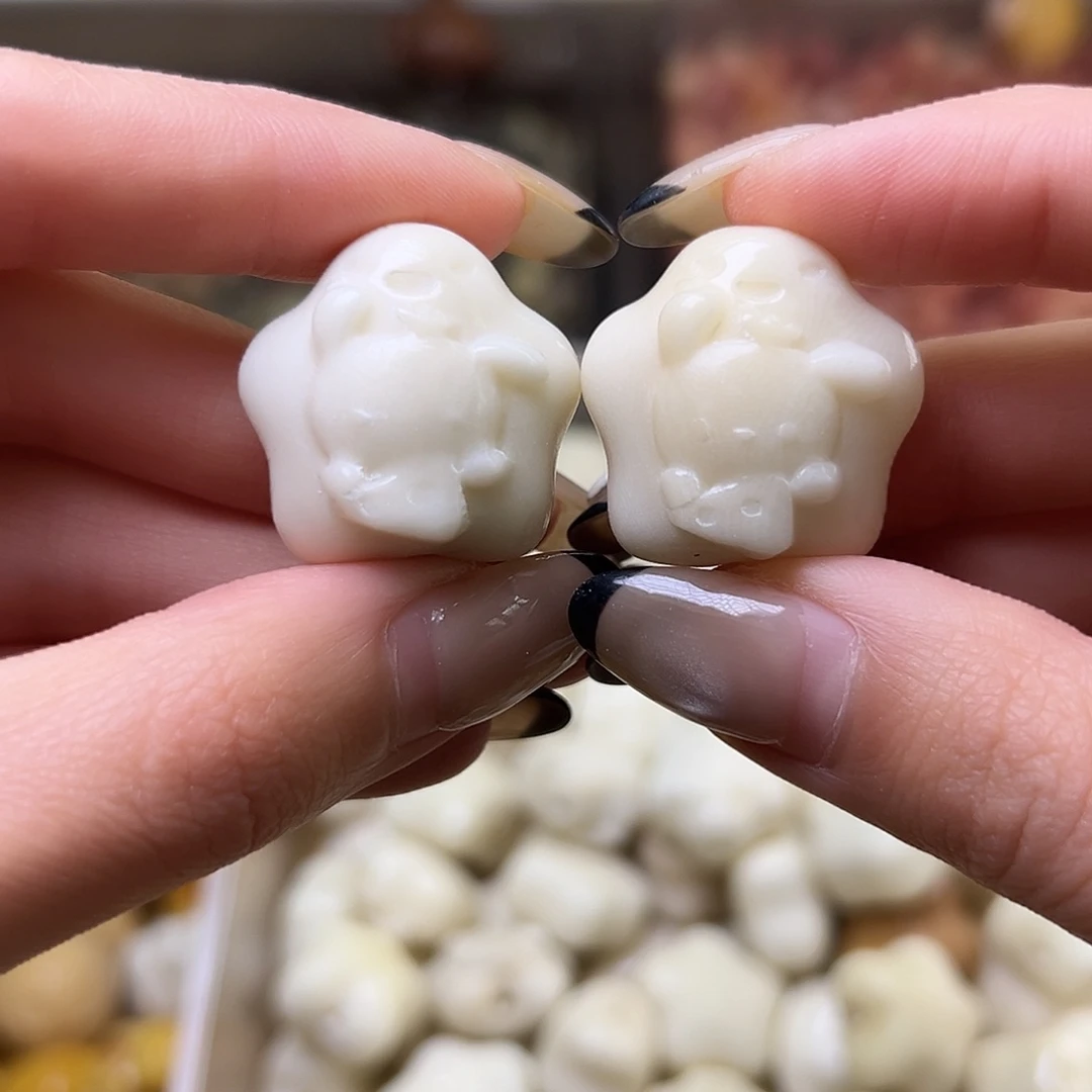 菩提根/象牙果吊坠瑕疵兔子星星3颗