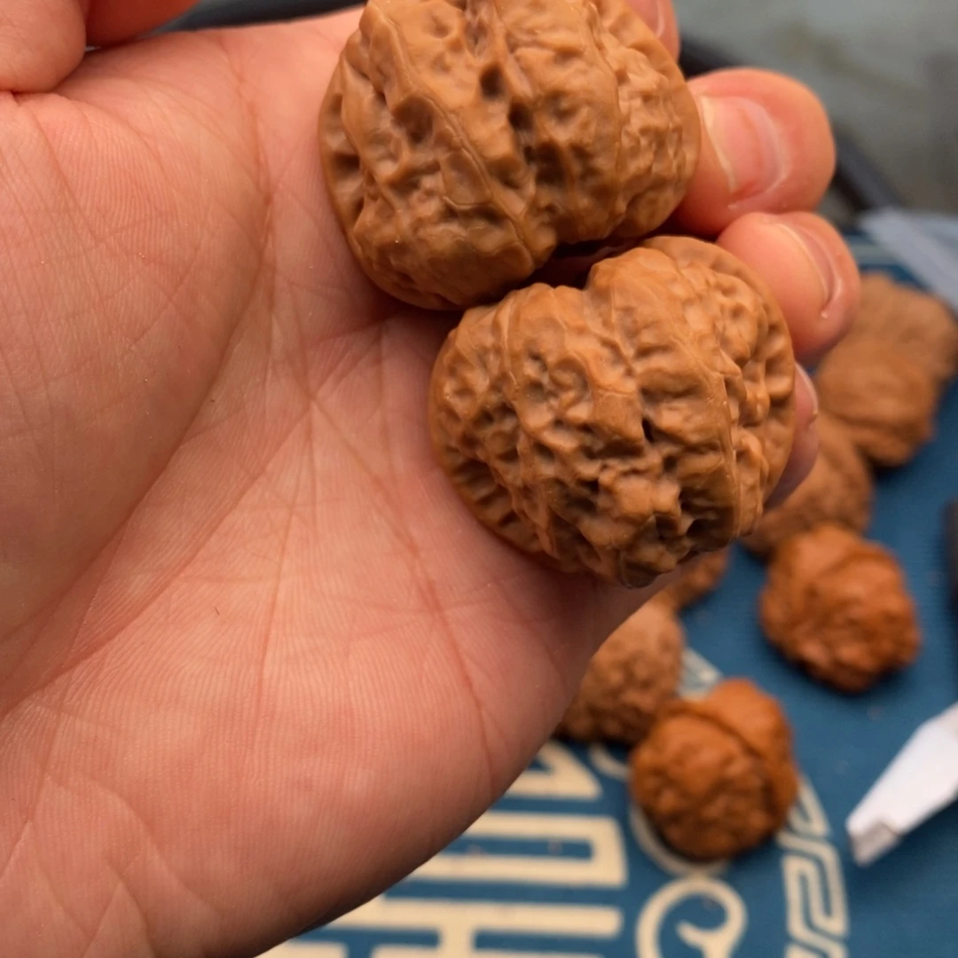 吊坠文玩核桃文玩核桃手把件蛤蟆头2302