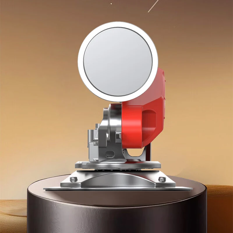 JDL机械摆件金属重工工业风机械手机支架360度可旋转