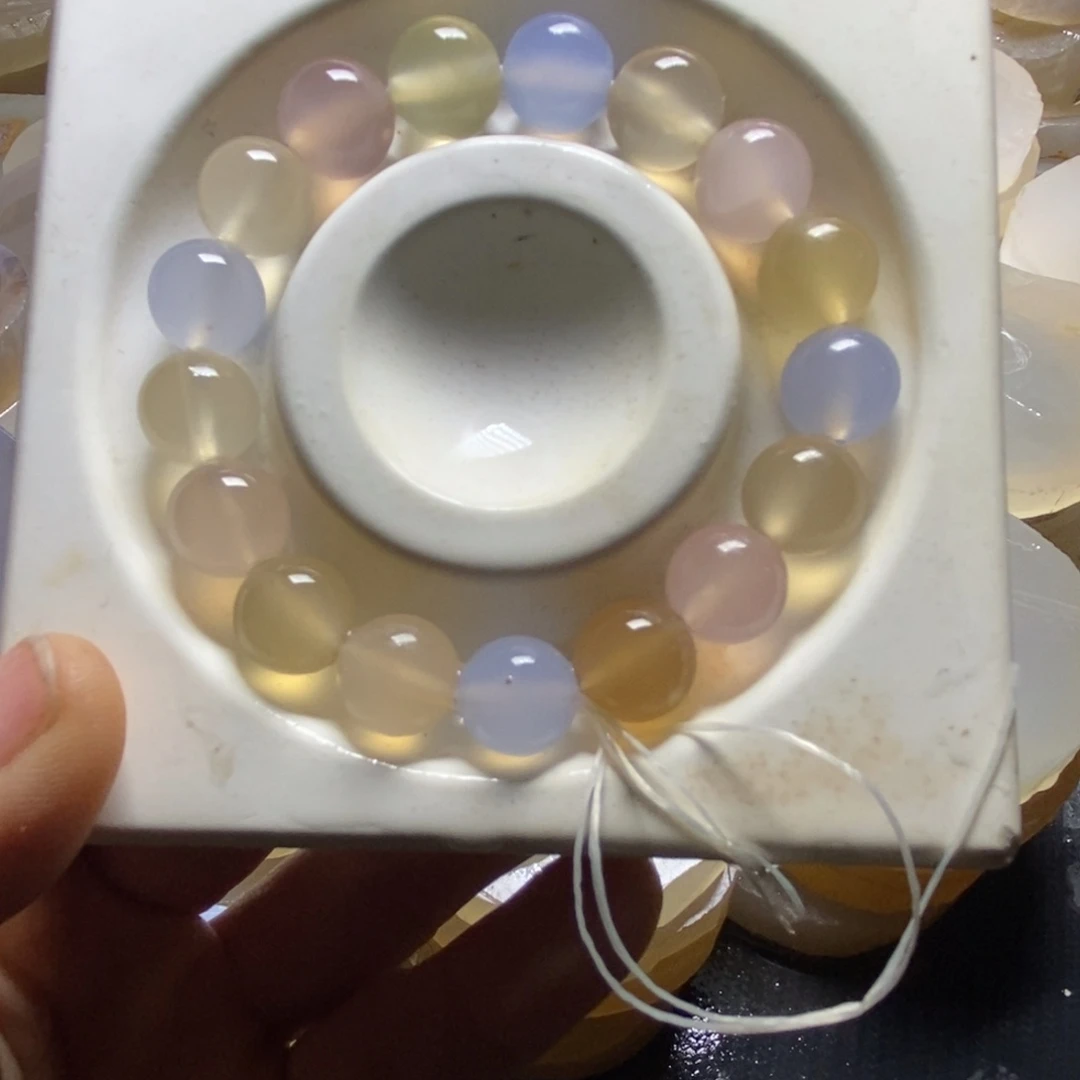 玛瑙/玉髓未镶嵌手链