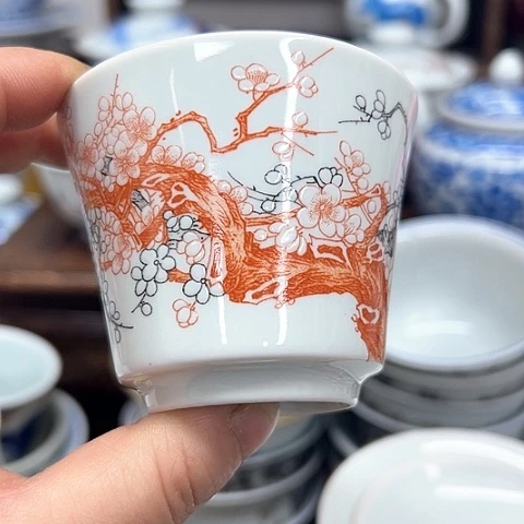 杯子景德镇陶瓷主人杯