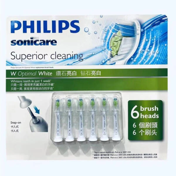 飞利浦(Philips) 电动牙刷刷头 6个 HX6066