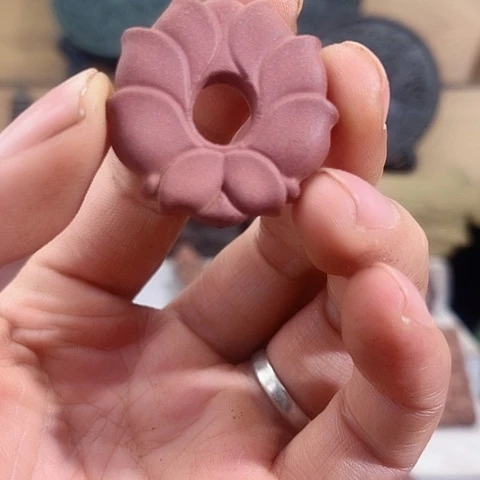 泥塑龙涎玫瑰莲花平安扣福利价