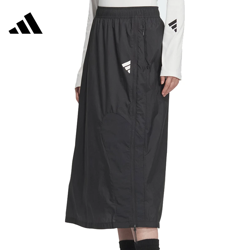 adidas阿迪女子FUSTL W P SKRT梭织运动短裙JM4268