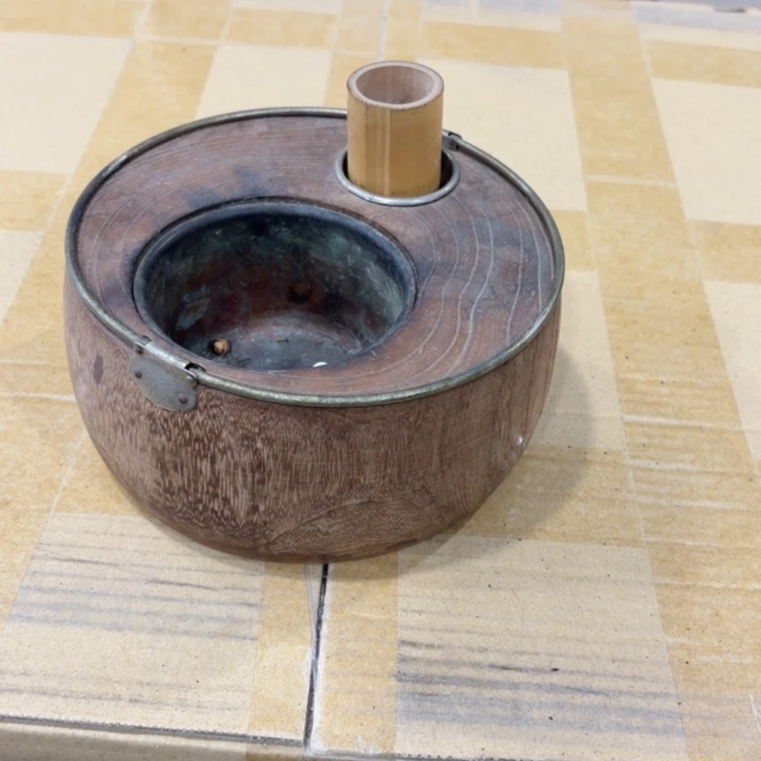 悟***道香榧木般若中古美术工艺品