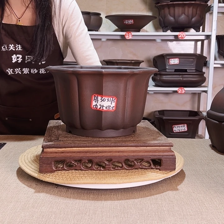 花盆紫砂紫砂花盆