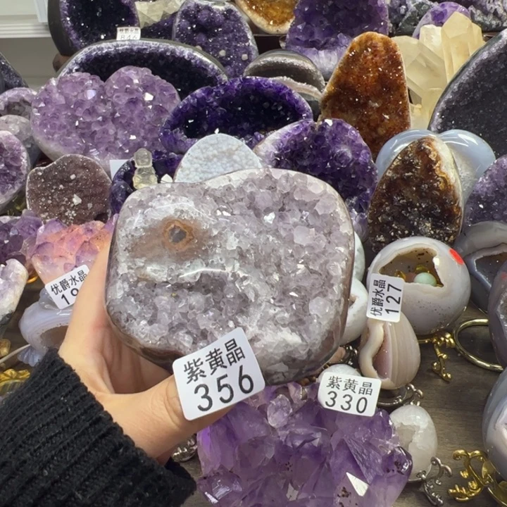 未镶嵌大型摆件（非配饰）紫晶356