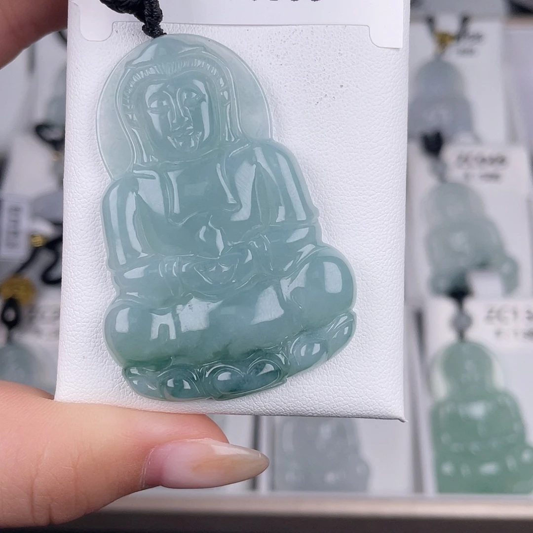 翡翠未镶嵌颈饰zc161