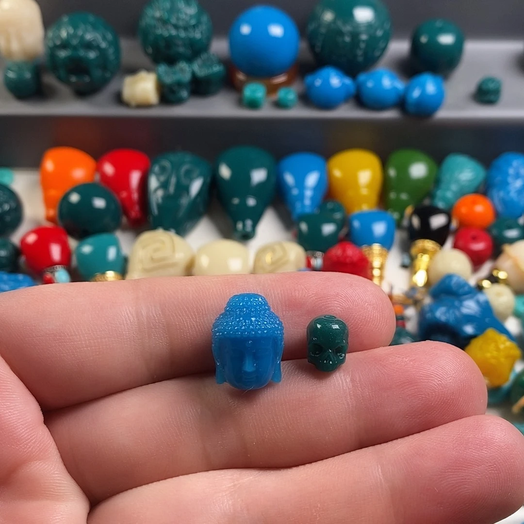 小***Y琉璃颈饰雪巴琉璃12